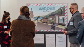 Parlamentarier:innen am Policy Sprint