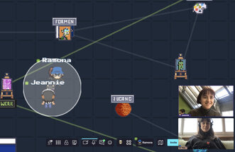 Trifft man auf andere Besucher:innen, kann man sich austauschen – sofern man die Kamera freigegeben hat.
