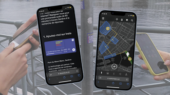 Der Audio-Walk kann als einzelne Stationen oder mit einer interaktiven Karte angehört werden.